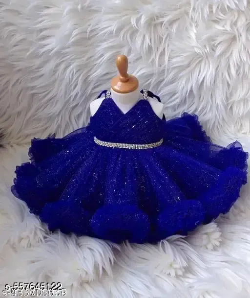 Girl frock, Party wear, Kids dress - Image 2