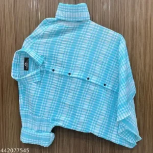 Pearl Ocean Imported Checks Full Sleeves Shirt For Mens