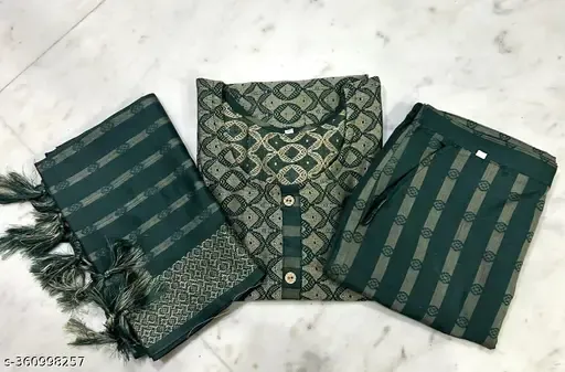 Kurti Set With Dupata