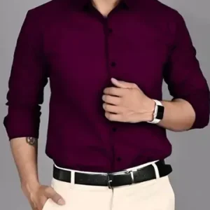 KOSAM Classy CREATIVE Formal Shirts For Men - BLACK