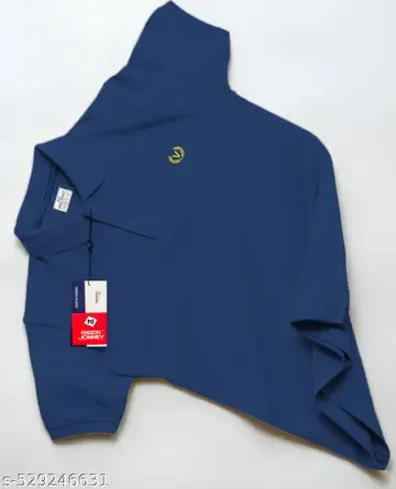 Men’s Solid Premium Pique Cotton Red Polo T Shirt