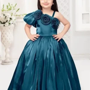 NEW TRENDY ROSE MODEL DRESS FOR BEUTYFUL GIRLS & BABY GIRLS