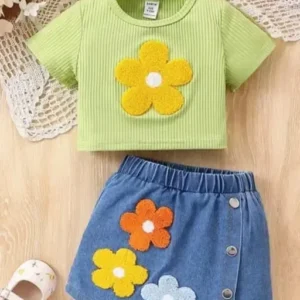 MODERN ELEGANT GIRLS TOP & BOTTOM SETS