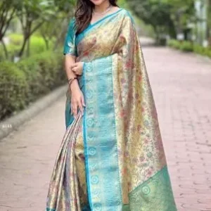 Graceful Ethnic Silk Saree